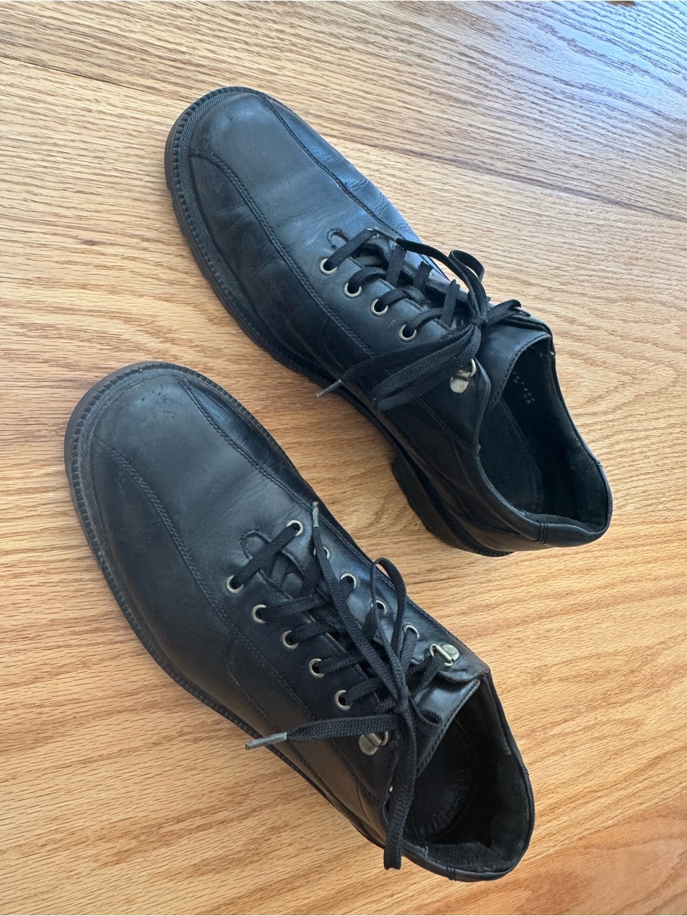 Cole Haan Black Walker Sport Oxfords. Men's Size: 13. Color: Black